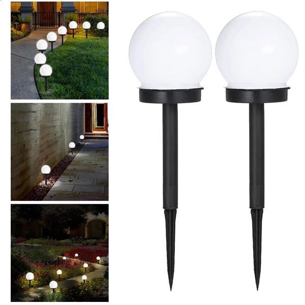 Solar Light Outdoor Garden Pathway Landscape Waterproof Lawn Lamp For Home Yard Patio Driveway 240729