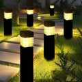 Solar LED Pathway Lights Outdoor Waterproof Garden Decor Lamp For Patio Lawn Balcony Walkway Solar Lantern Z250610