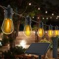 S14 solar string light outdoor waterproof retro pendant fairy garden backyard home party decoration 240823