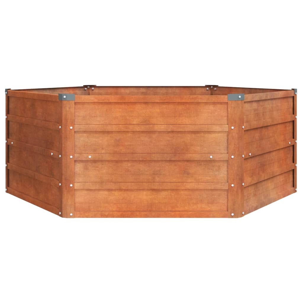 Garden Raised Bed Rusty Corten steel Large Garden Raised Bed