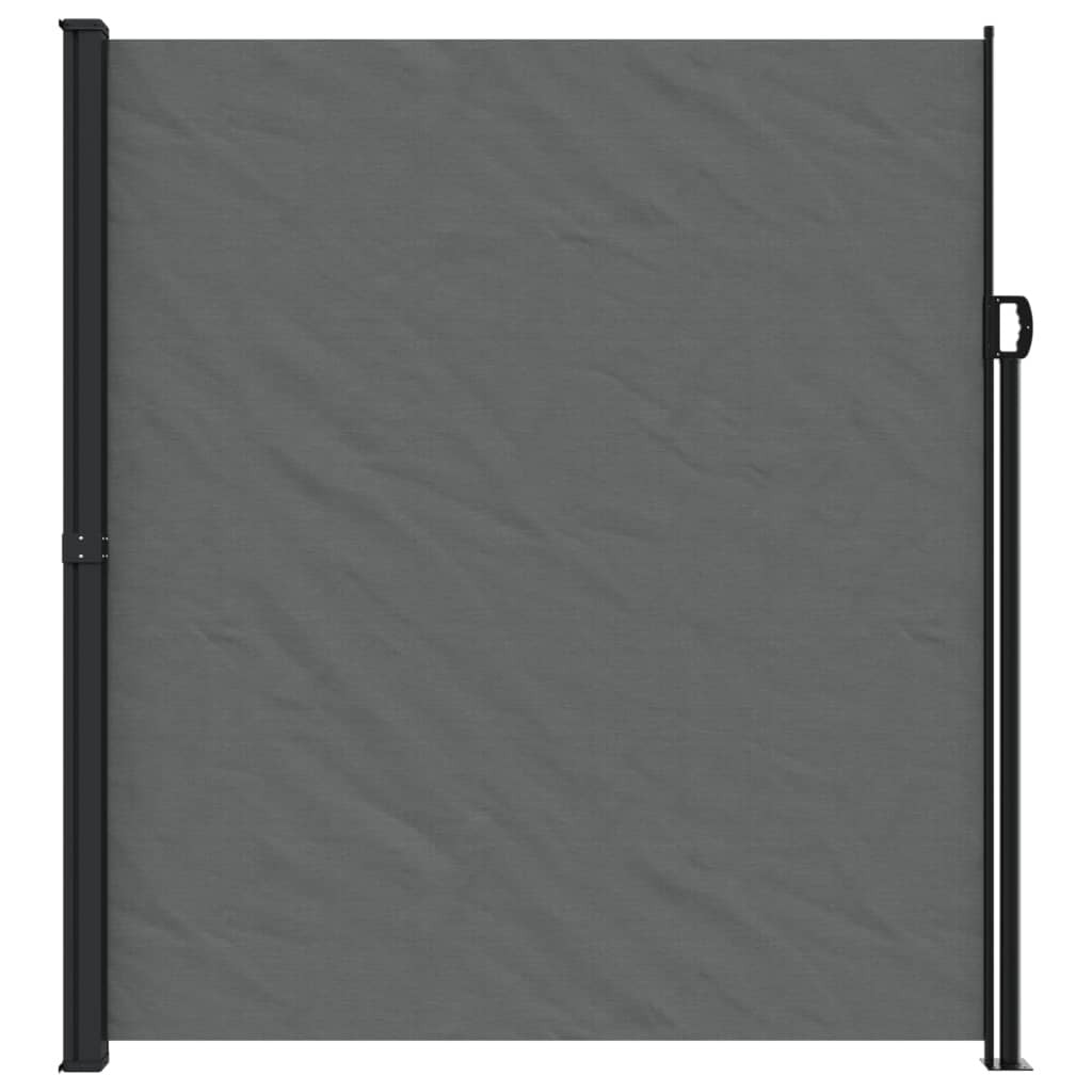 Retractable Side Awning Anthracite 86.6"x196.9
