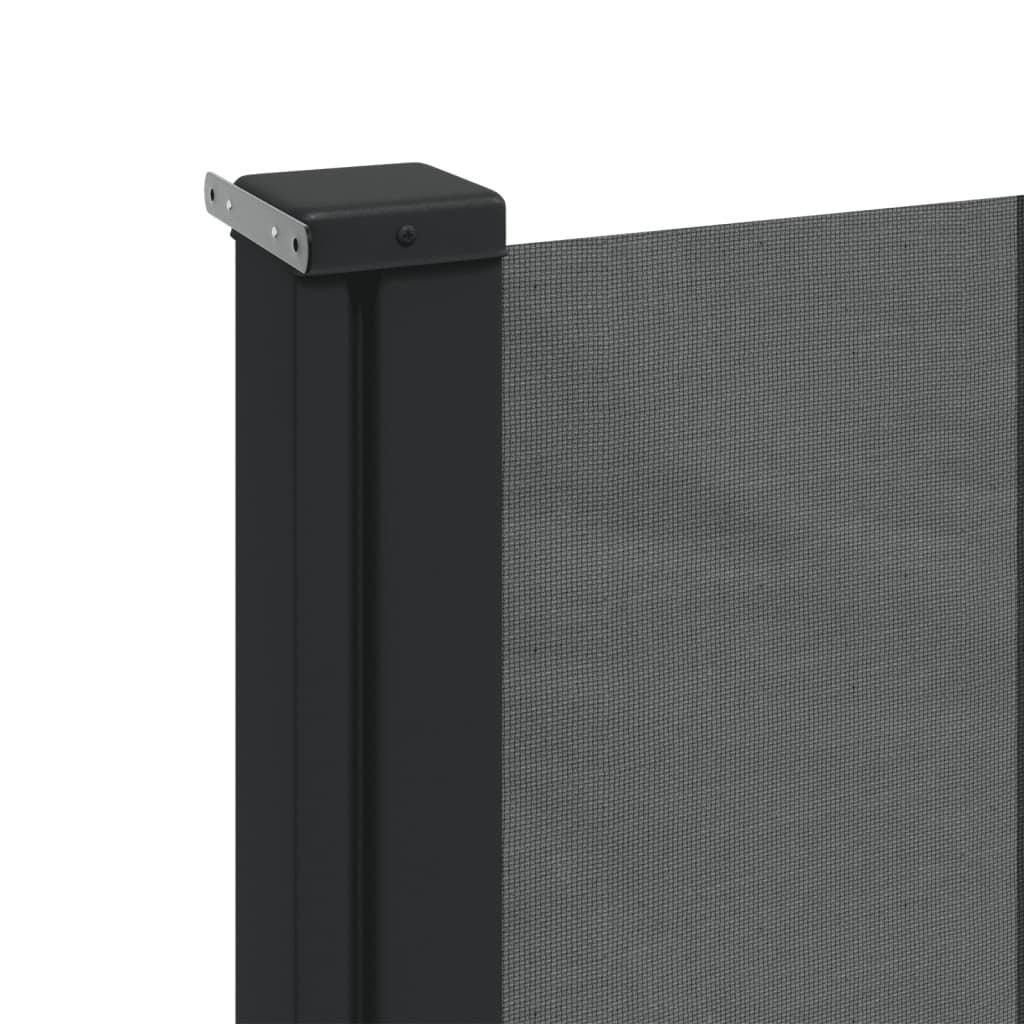Retractable Side Awning Anthracite 86.6"x196.9