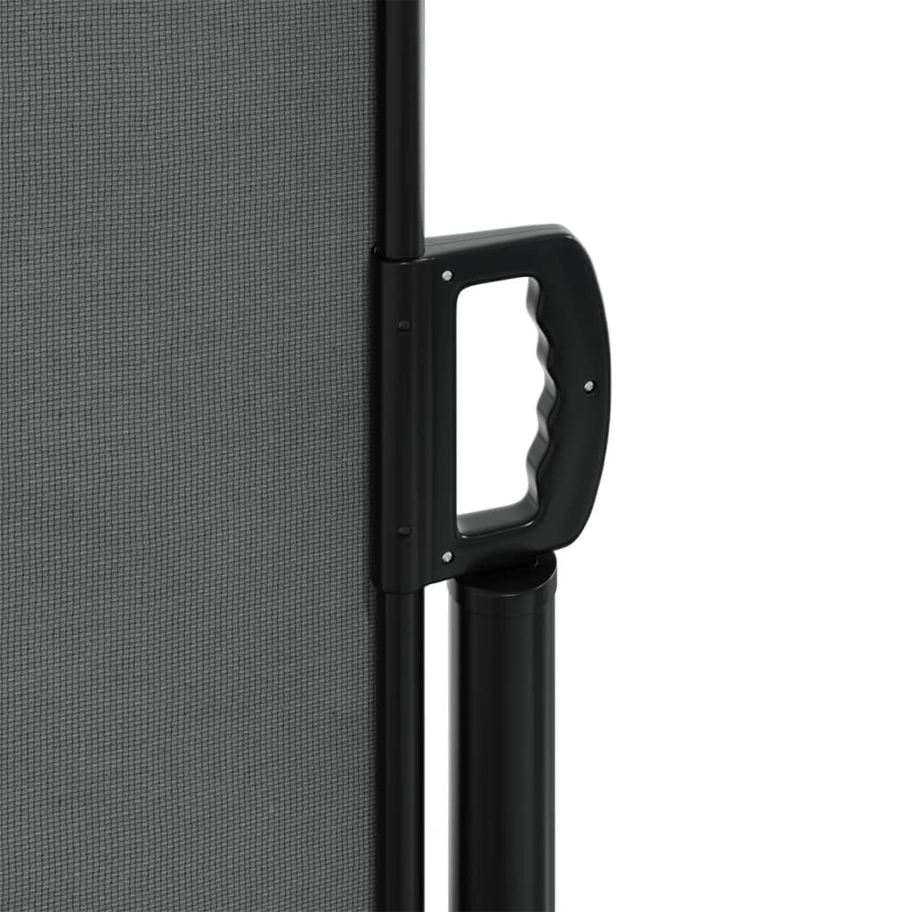 Retractable Side Awning Anthracite 86.6"x196.9