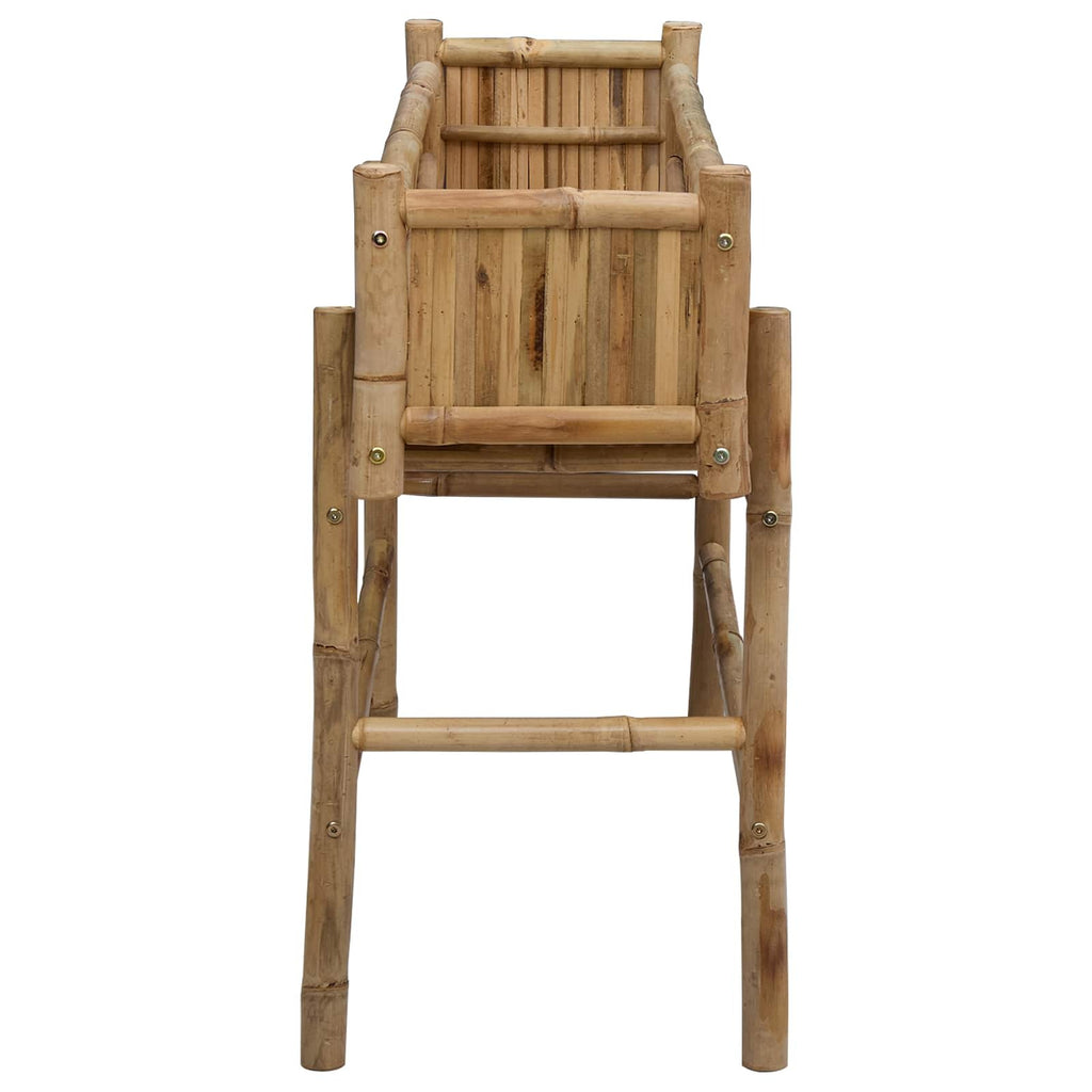 | Garden Planter with Holder | Natural 39.37 x 14.96 x 29.13 in