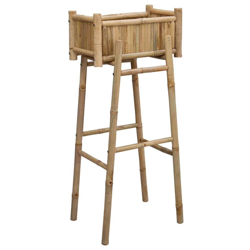 | Garden Planter with Holder | Natural 19.69 x 14.96 x 44.88 in