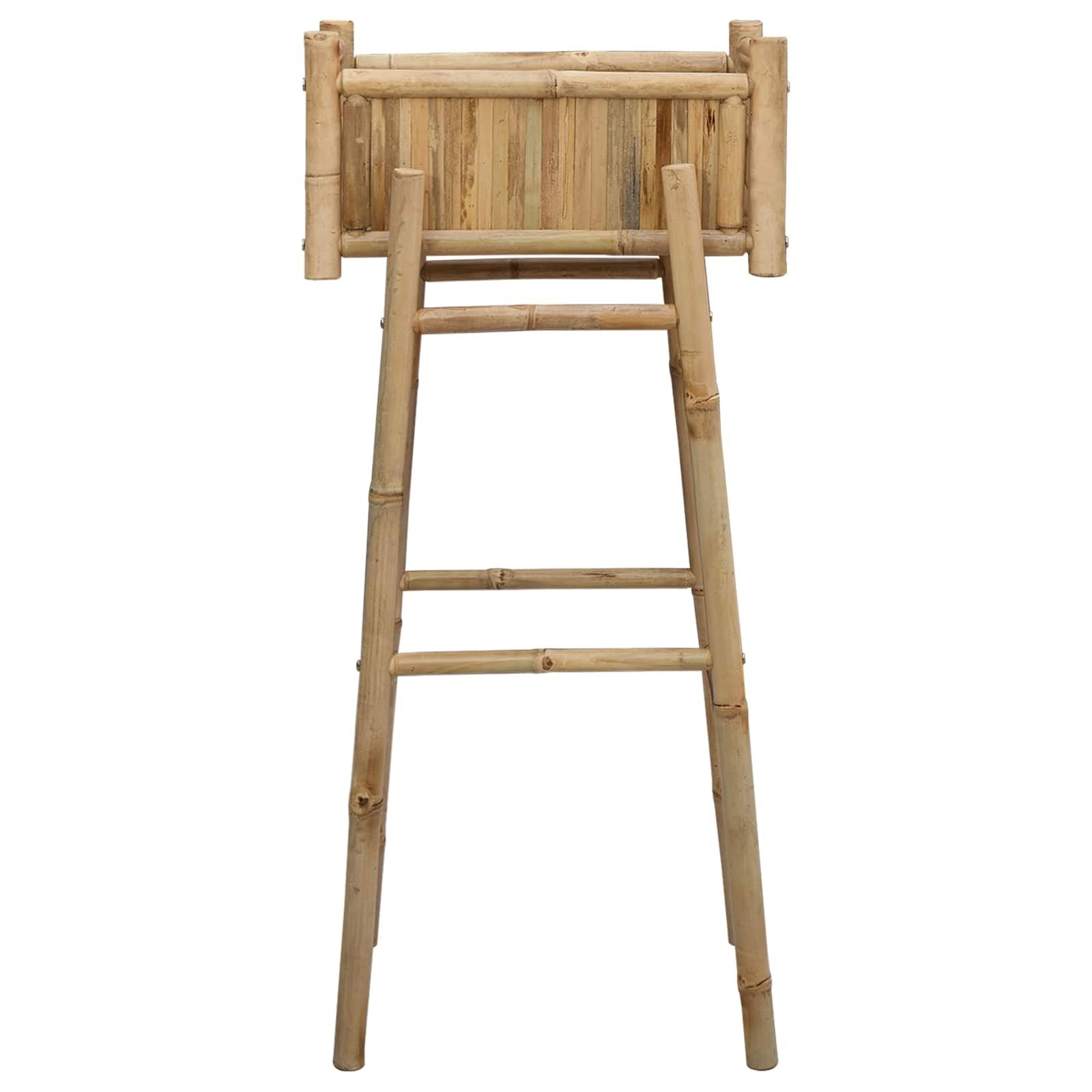 | Garden Planter with Holder | Natural 19.69 x 14.96 x 44.88 in