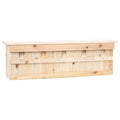 Sparrow House with 5 Rooms 26.8"x5.9"x8.3" Firwood