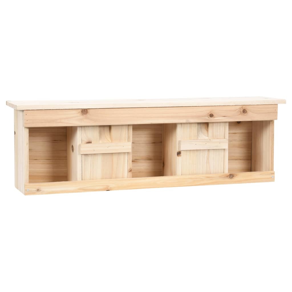 Sparrow House with 5 Rooms 26.8"x5.9"x8.3" Firwood