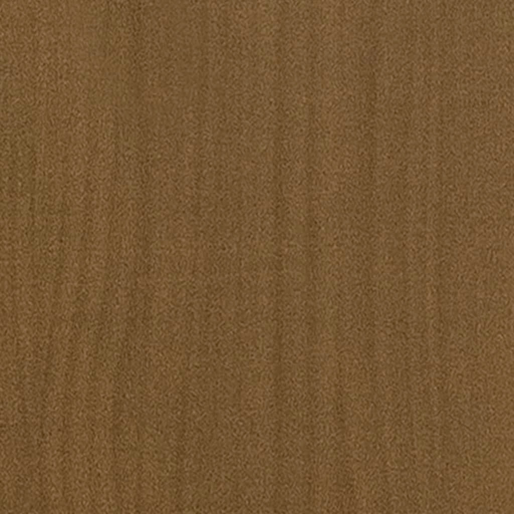 Garden Planter Honey Brown 59.1"x19.7"x19.7" Solid Wood Pine