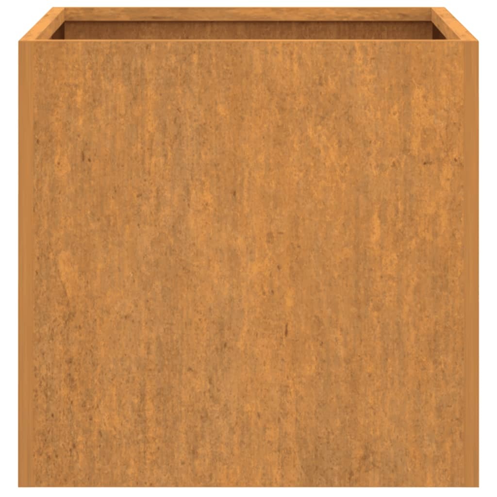 Planters 2 pcs 16.5"x15.7"x15.4" Corten Steel