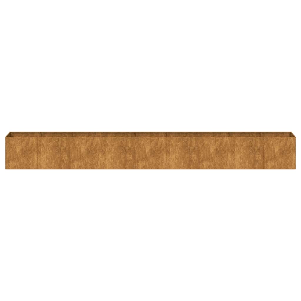 Planter Rusty Weathering Steel Large Durable Planter